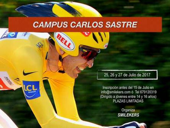 Smilekers organiza el primer Campus Carlos Sastre Smilekers organiza el primer Campus Carlos Sastre