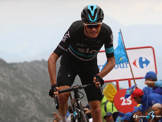 Vuelta a España: Chris Froome: "Es evidente que Nairo Quintana está en gran forma" Vuelta a España: Chris Froome: "Es evidente que Nairo Quintana está en gran forma"