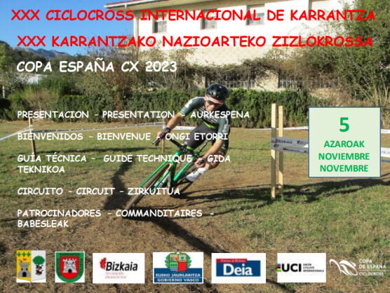 Karrantza acoge la próxima parada de la Copa de España de Ciclocross con pronóstico lluvioso Karrantza acoge la próxima parada de la Copa de España de Ciclocross con pronóstico lluvioso