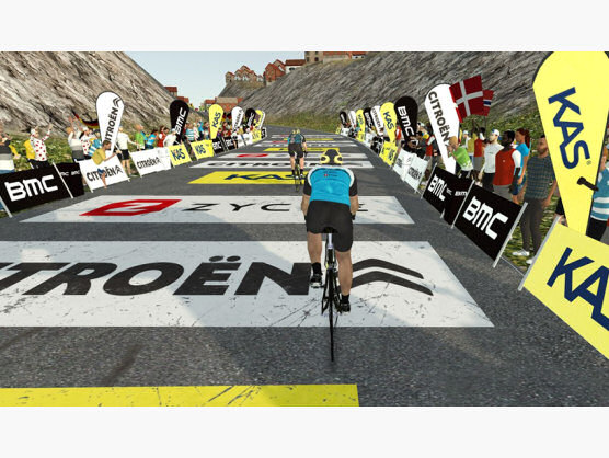 Disfruta del ciclismo virtual por etapas con CITRON -Tour by BKOOL