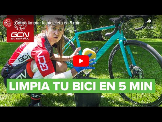 Cmo limpiar la bicicleta en 5 minutos [Vdeo]