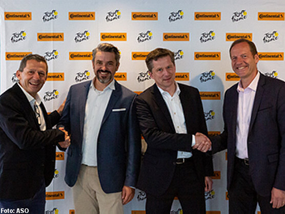 Continental y el Tour de Francia renuevan su alianza hasta 2027