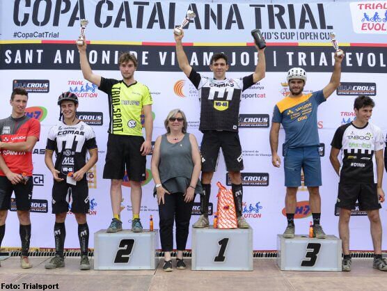 Sergi Llongueras regresa con victoria en la Copa Catalana de Trial de Sant Antoni de Vilamajor