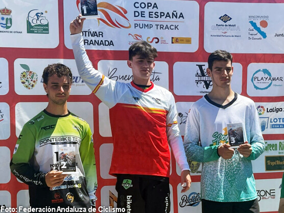 Sergio Veiga y Alba Fernández brillan en la Copa de España de Pump Track de Otívar Sergio Veiga y Alba Fernández brillan en la Copa de España de Pump Track de Otívar