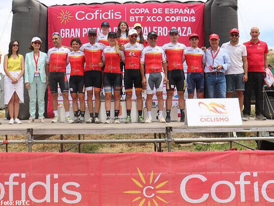 Axel Roudil-Cortinat y Estbaliz Sagardoy, vencedores de la Copa de Espaa XCO