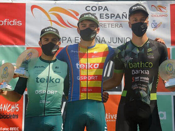 Rosado vence en Xtiva, Alonso campen de la Copa de Espaa Junior Cofidis