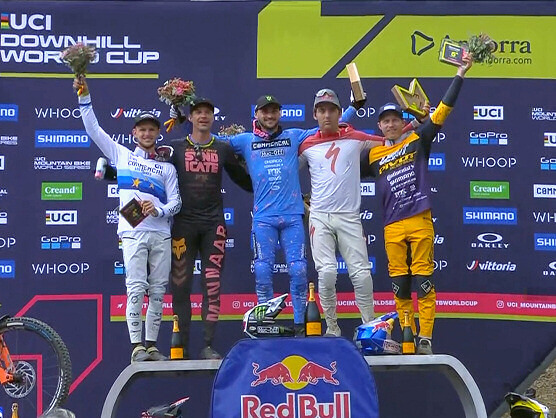 Copa del Mundo de MTB: Daprla y Hoffmann se imponen en el descenso; ngel Surez, sptimo