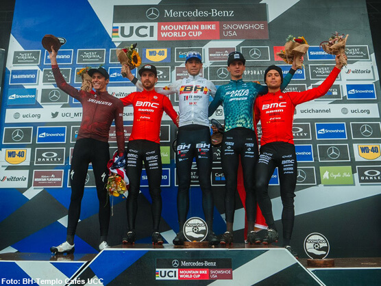 David Valero se lleva la victoria en la Copa del Mundo de Snowshoe