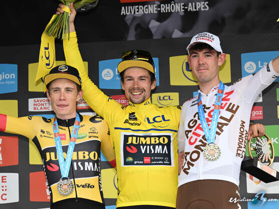 Roglic se hace con el Critrium del Dauphin, Vingegaard con la ltima etapa