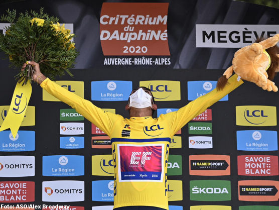 Critérium del Dauphiné: Daniel Martínez: "Feliz por ganar una de las carreras más importantes" Critérium del Dauphiné: Daniel Martínez: "Feliz por ganar una de las carreras más importantes"