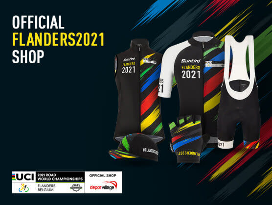 Deporvillage, tienda oficial del Mundial de ciclismo en ruta de Flandes 2021