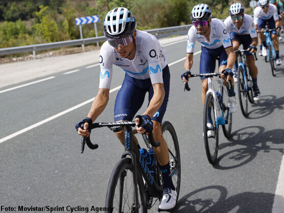 Vuelta a Espaa: Mas suea con `la roja; Ayuso y Rodrguez con el podio