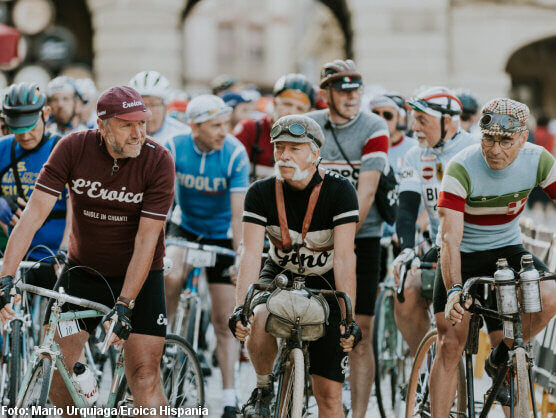 La Eroica Hispania volvi a teir de lana y acero los caminos de La Rioja