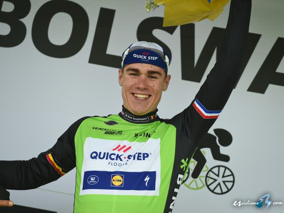 Fabio Jakobsen, primer líder del Binck Bank Tour Fabio Jakobsen, primer líder del Binck Bank Tour