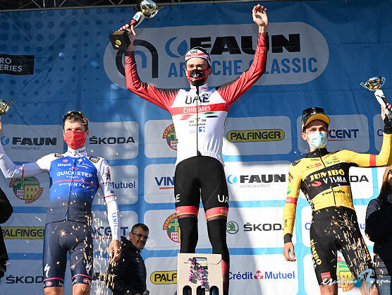 Brandon McNulty hace suya la Faun-Ardche Classic