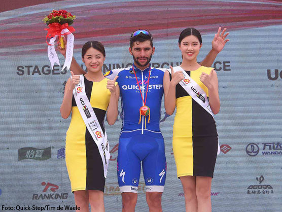 Tour de Guangxi: Fernando Gaviria logra su tercera victoria y es más líder Tour de Guangxi: Fernando Gaviria logra su tercera victoria y es más líder