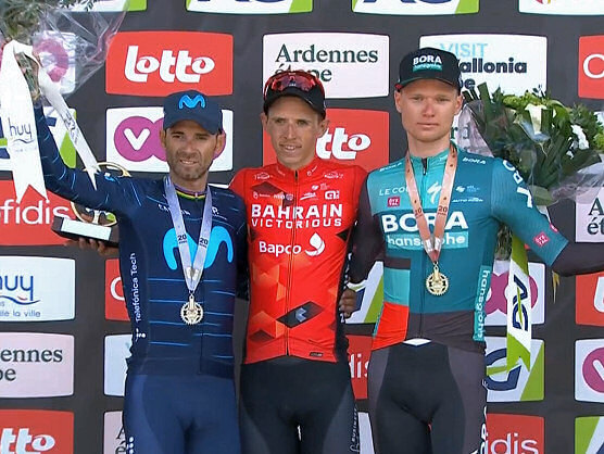 Flecha Valona: Dylan Teuns puede con Alejandro Valverde en el Muro de Huy Flecha Valona: Dylan Teuns puede con Alejandro Valverde en el Muro de Huy