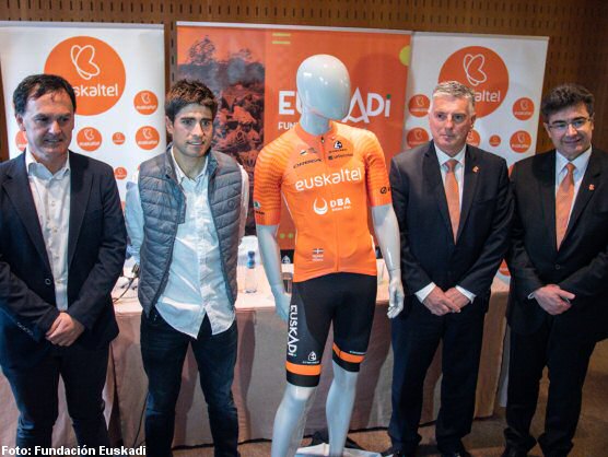 Euskaltel regresa al ciclismo como patrocinador del equipo de la Fundacin Euskadi