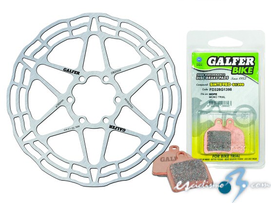 Galfer Bike presenta sus nuevos componentes de freno para bike trial Galfer Bike presenta sus nuevos componentes de freno para bike trial