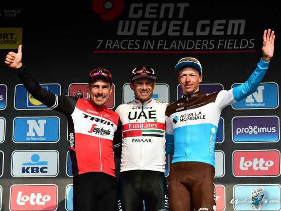 Alexander Kristoff, sin rival en el sprint de la Gante-Wevelgem