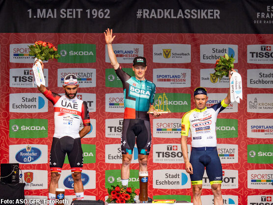 Bennett bate a Gaviria en el Gran Premio de Frncfort