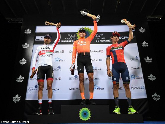 Greg Van Avermaet hace suyo el Gran Premio de Montreal, Iván García Cortina tercero Greg Van Avermaet hace suyo el Gran Premio de Montreal, Iván García Cortina tercero