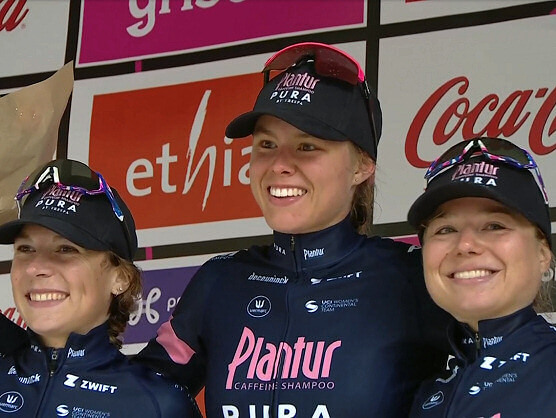 Julie de Wilde encabeza el triplete del Plantur-Pura en el GP de Valonia Femenino
