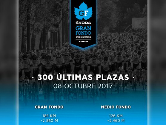 ltimas 300 plazas para el estreno de Skoda Gran Fondo San Sebastin Trek