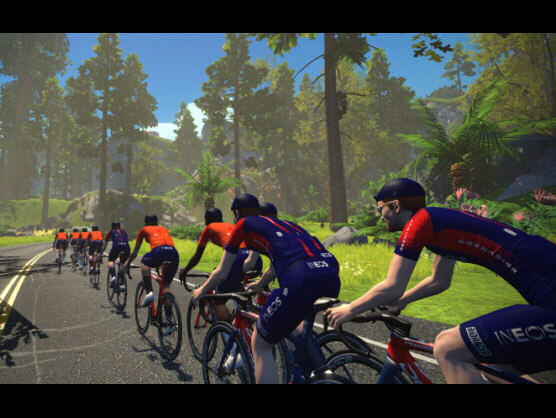 Ya puedes entrenar como un profesional en el Ineos Grenadiers virtual training camp en Zwift