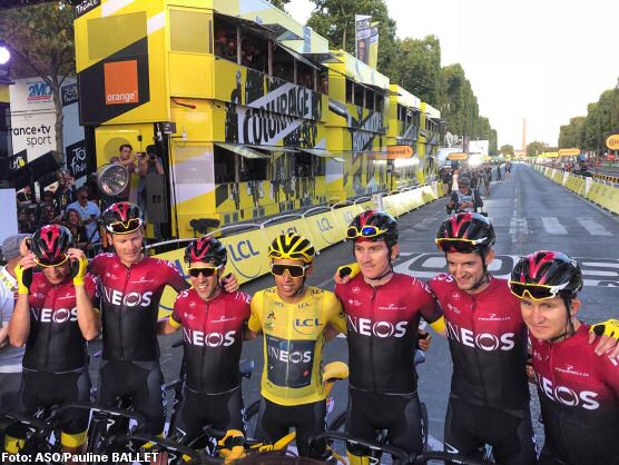 Tour de Francia: Ineos-Sky, rcord de 7 victorias en 8 ediciones y con 4 ciclistas diferentes
