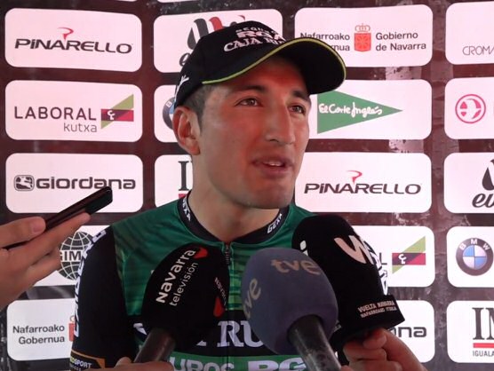 Jefferson Cepeda gana la quinta etapa y la Vuelta a Navarra