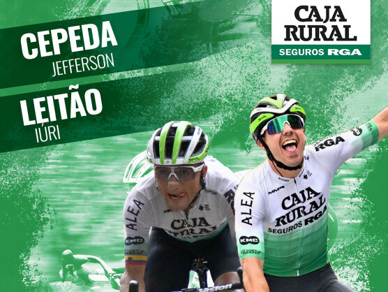 Jefferson Cepeda e Iúri Leitão renuevan con Caja Rural-Seguros RGA Jefferson Cepeda e Iúri Leitão renuevan con Caja Rural-Seguros RGA