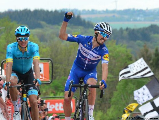 Flecha Valona: Julian Alaphilippe repite victoria en el Muro de Huy