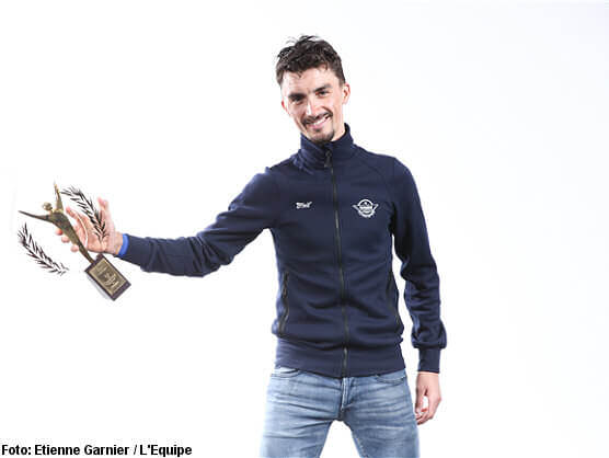 Julian Alaphillipe, premio Campen de Campeones