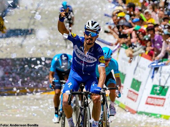 Tour Colombia 2.1: Julian Alaphilippe: "El objetivo está cumplido. Lo que logremos mañana es un extra" Tour Colombia 2.1: Julian Alaphilippe: "El objetivo está cumplido. Lo que logremos mañana es un extra"