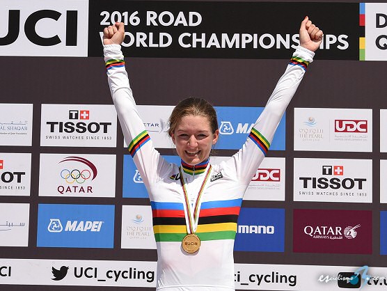 Ctos. del Mundo: La junior Karlijn Swinkels logra el oro en contrarreloj Ctos. del Mundo: La junior Karlijn Swinkels logra el oro en contrarreloj