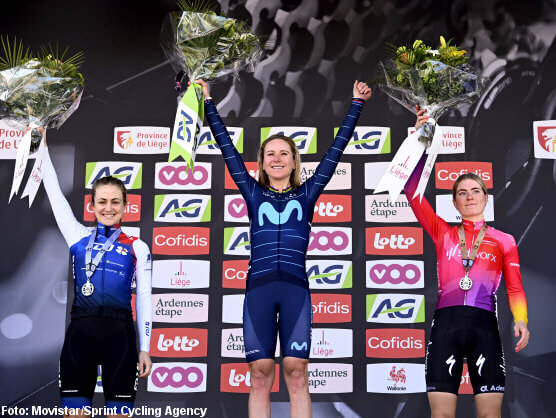 Annemiek van Vleuten se hace en solitario con la Lieja-Bastoa-Lieja Femenina