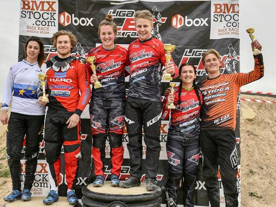 Color neerlandés en el inicio de la Liga LBR de BMX en El Campello Color neerlandés en el inicio de la Liga LBR de BMX en El Campello