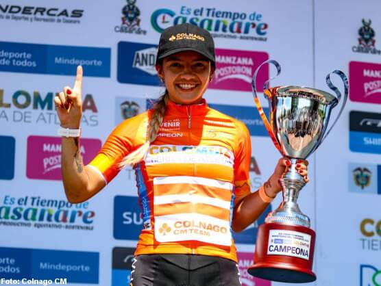 Lina Hernndez gana el Tour Femenino de Colombia, la etapa final es para Paola Muoz