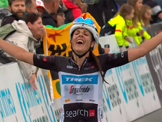 Lucinda Brand se hace con el Tour de Suiza Femenino tras la caída de Kristen Faulkner Lucinda Brand se hace con el Tour de Suiza Femenino tras la caída de Kristen Faulkner