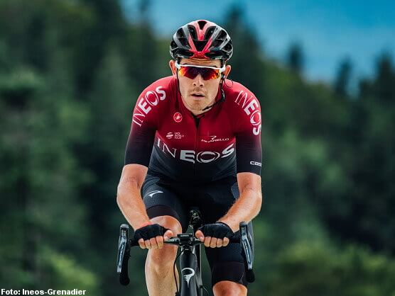 Luke Rowe, positivo por Covid-19