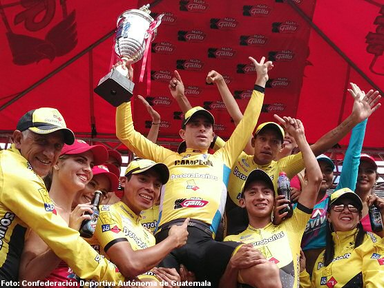 Manuel Rodas gana su segunda Vuelta a Guatemala