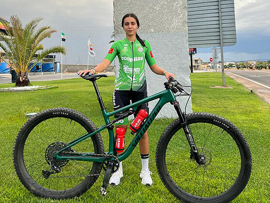 María del Pozo, joven promesa del BTT extremeño, correrá en el Extremadura-Ecopilas MTB María del Pozo, joven promesa del BTT extremeño, correrá en el Extremadura-Ecopilas MTB