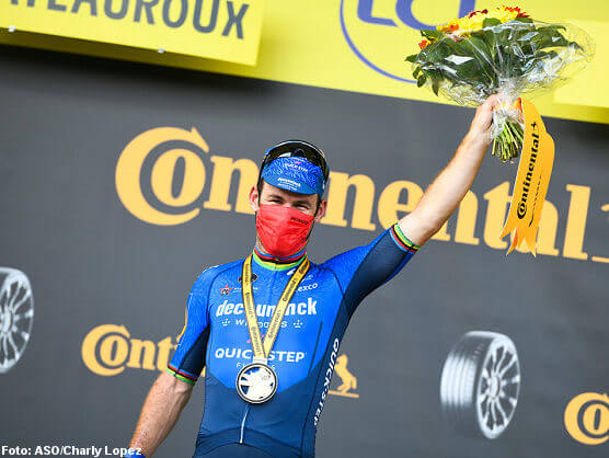 Tour de Francia: Mark Cavendish gana la sexta etapa, Mathieu Van der Poel sigue líder