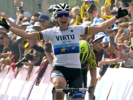Marta Bastianelli se impone al sprint en el Tour de Flandes femenino