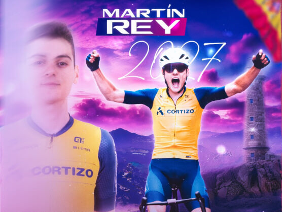 Martín Rey da el salto al ciclismo profesional con el Burgos-Burpellet-BH Martín Rey da el salto al ciclismo profesional con el Burgos-Burpellet-BH