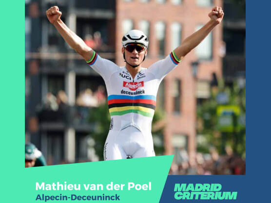 Mathieu van der Poel, estrella confirmada en el Madrid Critérium Mathieu van der Poel, estrella confirmada en el Madrid Critérium