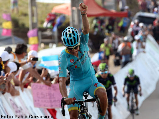 Tour de San Luis: Miguel Ángel López: "Luché por la etapa y por el podio" Tour de San Luis: Miguel Ángel López: "Luché por la etapa y por el podio"