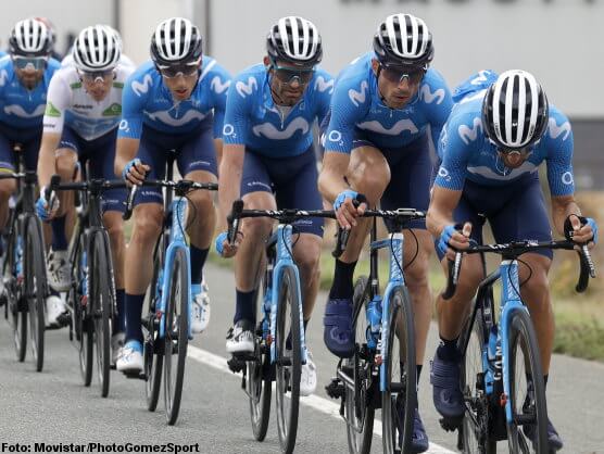 Tridente de lujo del Movistar Team en la Volta a Catalunya