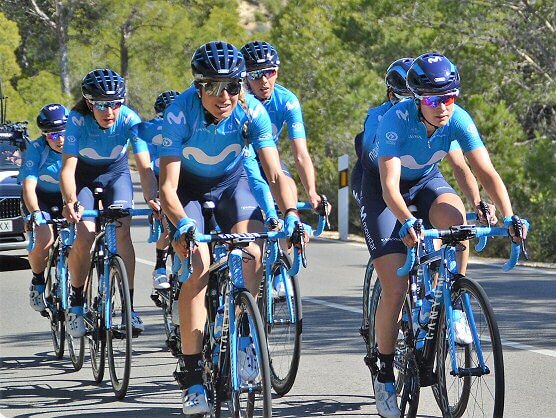 Movistar Team femenino debuta este domingo en Vuelta